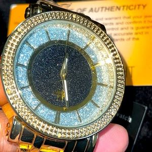 Luxury You Can Afford: Genuine Diamond Watch for Men, Real Diamond custom made